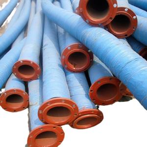 Mangueras de Goma Reforzadas con Alambre de Acero de Gran Diámetro Hechas a Medida, Doble Capa con Brida, Funciones de Transporte de Aceite y Drenaje por Succión - Product Image 5