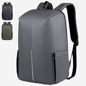 BSCI Factory Wholesale 14-15.6 Inches Daily School <b>Rucksack</b> Back Pack Women Men Business Waterproof PU <b>Laptop</b> Backpack - Product Image 1