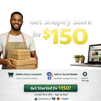 Creación de Tienda Shopify Premium Empresarial, Marketing Digital, Envío por Correo Electrónico, Entrega en 2-3 Días, Compatible con MAC, Stock Disponible, 1 Año de Garantía