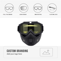 Lunettes de motocross personnalisées par le fabricant, verres polarisés miroir, lunettes de soleil pour sports moto, lunettes de course moto, lunettes de motocross tout-terrain