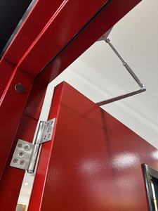 Puerta Cortafuego de Acero de Fábrica Directa, Puerta de Seguridad Contra Incendios, Apertura Manual, Diseño Moderno para Proyectos de Hoteles y Edificios Comerciales - Product Image 4