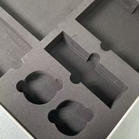 Caja de Regalo de Cartón Rígido Moderno de Alta Gama, Reciclable, para Perfumes y Cosméticos, con Cierre Magnético, Logotipo Personalizado, Esponja Brillante