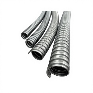 Tubería Metálica Eléctrica, Manguera Flexible Eléctrica, Acero Galvanizado <span class=keywords><strong>por</strong></span> Inmersión en Caliente, Cable Flexible, Tubería Conducto Flexible, Tubería Metálica Corrugada - Product Image 3