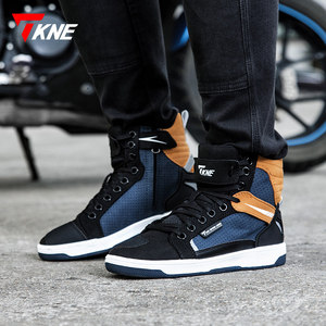 Botas de Motociclismo TKNE para Hombre, Transpirables, Antideslizantes, de Algodón, para Todas las Estaciones, para Motociclistas, Casuales, para Carreras Todoterreno - Product Image 1