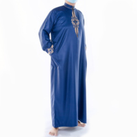 Dropshipping Vêtements islamiques longs à capuche pour hommes, Abaya marocaine de Dubaï, Thobe musulman arabe, Robe de prière pour hommes, Robe musulmane
