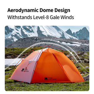 Tente de camping ultra-légère XT2 FFP 20D N39 pour haute altitude, résistante au vent et à la neige, installation rapide, randonnée et camping NX256610 - Product Image 2
