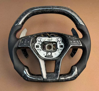 Accessoires de voiture pour volant LED, pour Mercedes-Benz Classe S W221 W219 S500 S280 S300 S350 S400 S600, volant en fibre de carbone