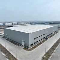 Bâtiment d'atelier d'usine à structure en acier durable pour la production à haute température