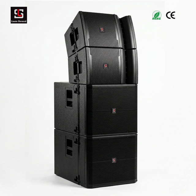 Active 12 Inch Line Array Speaker System with Germany DSP Professional Sound Audio Equipment for Outdoor Events Stage