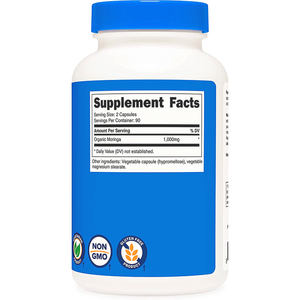 מורינגה עלה כוח כמוסת תמצית עבור הרזיה נוגד חמצון מורינגה תמצית ויטמינים ברזל חלבון מגנזיום ספורט תוסף - Product Image 3