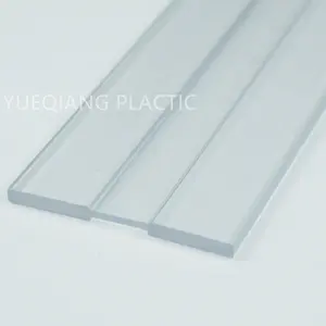 YQ ETRAGONUM HINGE good quality plastic clear acrylic flexible door hinge for acrylic box door window parts