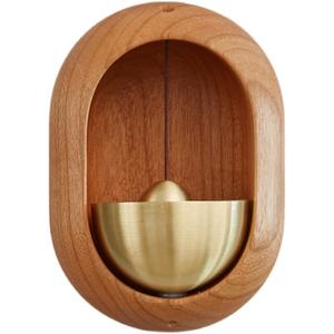 กระดิ่งลมแบบดูดประตูสไตล์ญี่ปุ่น,ทองแดงบริสุทธิ์บริสุทธิ์สำหรับขึ้นบ้านใหม่ของขวัญวันเกิดสุดสร้างสรรค์สำหรับเตือนความจำลมฉี - Product Image 2