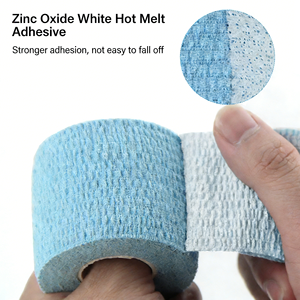 Perban Elastis Ringan Kain Tenun Bernapas untuk Dukungan Cedera Olahraga & Fiksasi Luka Medis Desain Ringan Cocok untuk Sendi - Product Image 2