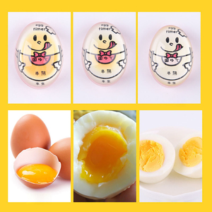 Utensilio de Cocina al por Mayor, Temporizador Indicador de Cocción de Huevos Duros y Pasados por Agua con Cambio de Color - Product Image 5