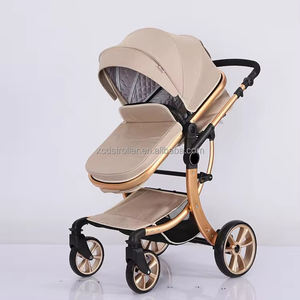 Cochecito Doble Buggy con <span class=keywords><strong>Capazo</strong></span> Portátil, Cesta para Dormir para Bebés, Capota para Cochecito, Cubierta Impermeable Acolchada, Material Oxford, Marco de Aleación de Aluminio, 20 kg - Product Image 3