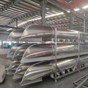 3mm Aluminum <strong>Floating</strong> <strong>Pontoon</strong> <strong>Tubes</strong> for House and <strong>Pontoon</strong> <strong>Boat</strong> with Outboard Engine Waterplay Crafts Accessories - Product Image 6
