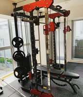 Machine Smith multifonctionnelle, appareil d'entraînement complet pour usage domestique et commercial, équipement de musculation tout-en-un pour la remise en forme