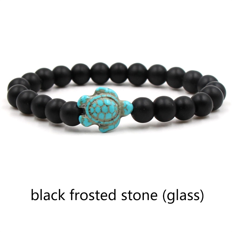 black frosted stone (glass)