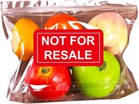 Étiquette d'inventaire non destinée à la revente, autocollant en vinyle personnalisé 1x2 pouces, étiquette imperméable pour emballage de fruits, autocollant de transfert pour bougies, bouteilles et tasses