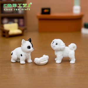 Micro-paysage Weij, adorable simulation d'animal de compagnie, chien, boîte à surprises, accessoires, voiture, bureau, <span class=keywords><strong>mini</strong></span> bibelots - Product Image 5