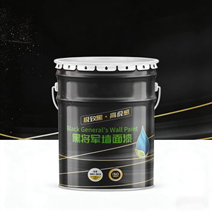 Revestimiento Interior Negro Puro a Base de Agua, Inodoro, Resistente a los Álcalis, Antimoho, Pintura de Pared Negra de Alta Calidad y Larga Duración - Product Image 5