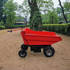 <span class=keywords><strong>Brouette</strong></span> de jardin homologuée CE Petit mini-dumper électrique Dumper électrique Mini Dumper <span class=keywords><strong>brouette</strong></span> électrique 500kg de charge - Product Image 4