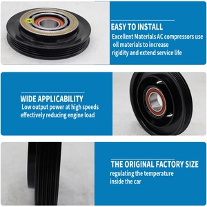 Polea de Embrague para Compresor de Aire Acondicionado FMM01062 para Toyota Vios 4pk 135mm - Product Image 3