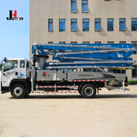 JIUHE Venta Directa de Fábrica, Precios Bajos, Camión Mezclador de Concreto Autocargable Diésel Pequeño de 36m, Bomba Totalmente Hidráulica para Construcción