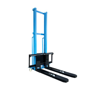 Chariot élévateur électrique portable, petit véhicule de manutention hydraulique, chariot de chargement et de déchargement, transpalette, élévateur - Product Image 2