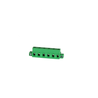 KF2EDGKM-7.62-5P Bornier enfichable femelle avec bride, 5 broches, pas de 7,62 mm, connecteur de câblage PCB à vis