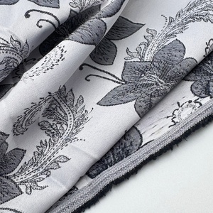 Tela Satén Transpirable y Ecológica 100% Poliéster, 120GSM, Antiarrugas, Tejido Jacquard Elástico para Forro <span class=keywords><strong>de</strong></span> <span class=keywords><strong>Vestidos</strong></span> <span class=keywords><strong>de</strong></span> <span class=keywords><strong>Novia</strong></span> y Niñas - Product Image 4
