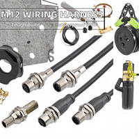 Conector GSEE-M12 Sobremoldeado, Macho M12, Blindado IP67, Arnés de Cableado Automotriz, 1.5A, Longitud de Cable 1M/2M/5M, Contacto de Latón