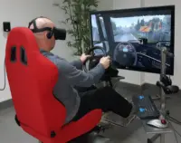 Simulador de corrida de carro vr, simulador de corrida de movimento