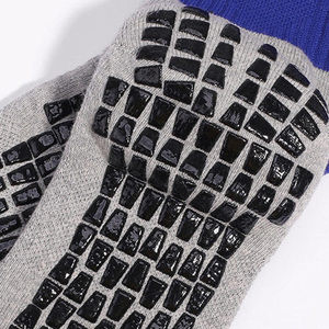 Chất lượng cao chống trượt thể thao vớ bóng đá vớ chân dài dệt kim tinh khiết kitted cho thanh thiếu niên trong mùa thu cơ thể in logo thoải mái - Product Image 6