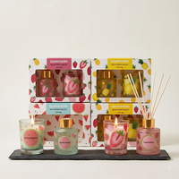 Luxus-Duftkerzen- und Reed-Diffusor-Geschenkset mit Logo, Kerzen-Diffusor-Set, Diffusor- und Kerzensets mit Logo