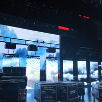 Système d'éclairage cinétique, moteur DMX 50 kg, machine à double fil, écran LED cinétique pour spectacle, fête