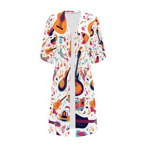 Colección elegante de capa de manga corta para mujer con imagen personalizada - Product Image 4