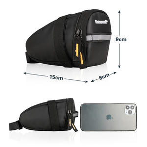 Borsa da Sella per Bicicletta OEM Rhinowalk, Piccola Borsa Portaoggetti per Ciclismo e Touring - Product Image 5