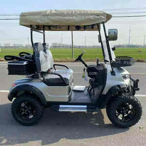 2024 nouveau Style chariot de Golf électrique 4 + 2 places Kart de Golf hors route Buggy jardin Villa chasse chariot de Golf - Product Image 6