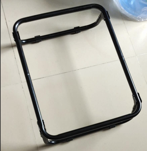 Cama plegable portátil elevada para perros de metal con malla transpirable - Product Image 6