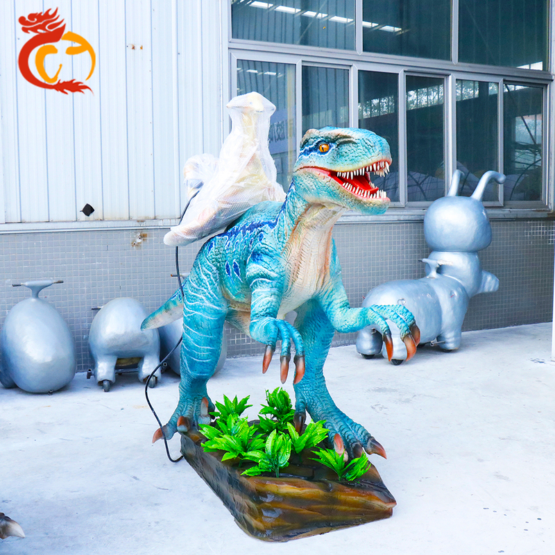 Amusement Lifelike Handmade Park Dino Mechanical