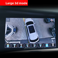Caméra de vue aérienne 3D 360° pour Cadillac |   Radar étanche à déclenchement automatique, thèmes d'interface utilisateur multiples, licence de modèle de voiture personnalisable