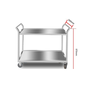 Chariot à viande en acier inoxydable à 3 niveaux, chariot mobile pour <span class=keywords><strong>boucherie</strong></span>, stockage et présentation de <span class=keywords><strong>la</strong></span> viande, transformation - Product Image 6