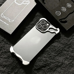 Với ống kính phim bảo vệ Trần Hợp kim nhôm chống sốc Bì<span class=keywords><strong>a</strong></span> <span class=keywords><strong>iPhone</strong></span> 16 13 14 15 Pro Max cộng với kim loại không thường xuyên Bumper trường hợp điện thoại - Product Image 4