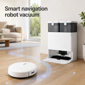 หุ่นยนต์ดูดฝุ่นและถูพื้น ECOVACS DEEBOT T30C OMNI, แรงดูด 12800Pa, ZeroTangle 3.0, 75 ° C ระบบล้างและอบแห้งด้วยน้ำร้อนอัตโนมัติ - Product Image 1