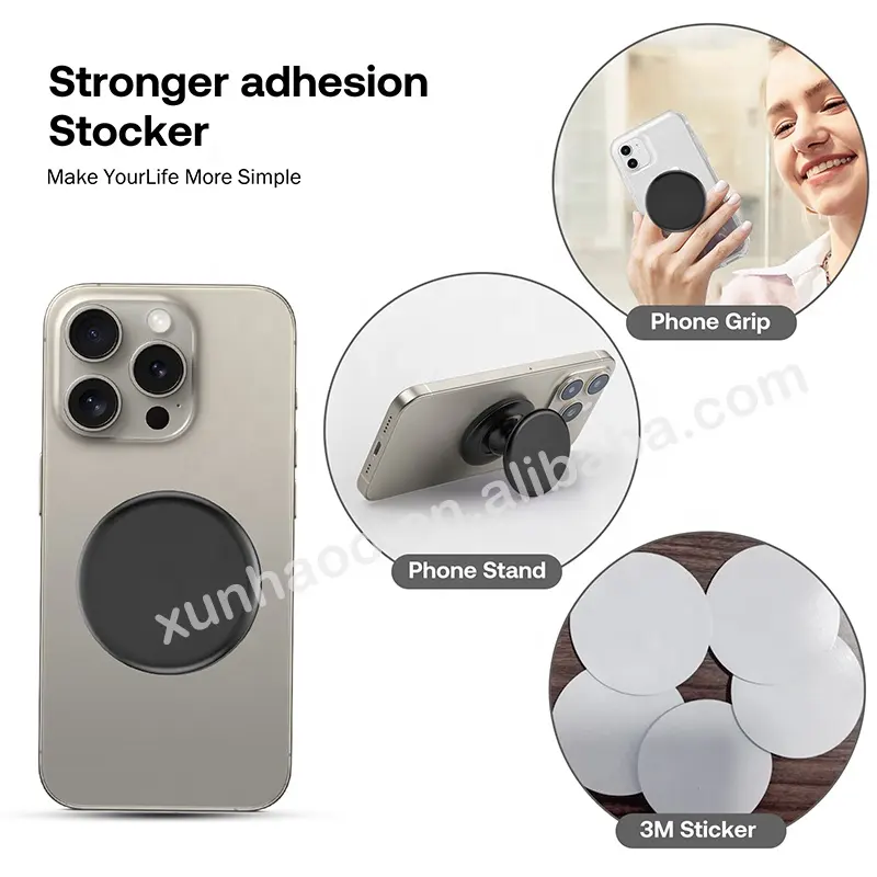 Wholesale Universal Mobile Phone Accessories Silicone Grip Phone Stand Mobile Holder Phone Sockets Popular Popings Up Griptok