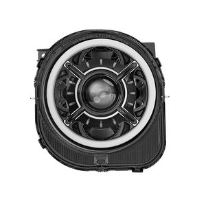 Fari Omologati E-Mark DOT 100W Rotondi con Luce Abbagliante/<span class=keywords><strong>Anabbagliante</strong></span>, <span class=keywords><strong>Faro</strong></span> di Ricambio a LED Compatibile con Jeep Renegade 2015-2021 - Product Image 3