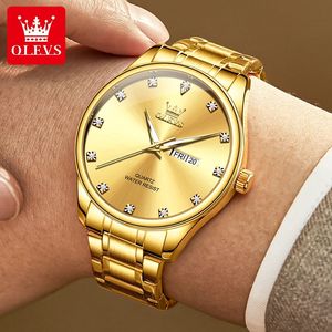   Montre de luxe pour homme 3612, étanche, logo personnalisé OEM, montre classique, calendrier, acier inoxydable, montres à quartz de luxe pour homme - Product Image 2