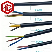 Connecteurs mâles/femelles étanches personnalisables en cuivre avec câble, 2 à 5 broches, 110 V/250 V, pour applications FPC extérieures, 8 mm, 12 mm, 16 mm