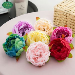 Grandi Teste di Fiori di Peonia in Seta a Ottimo Prezzo, Decorazione Murale Floreale, Teste di Fiori Artificiali - Product Image 2